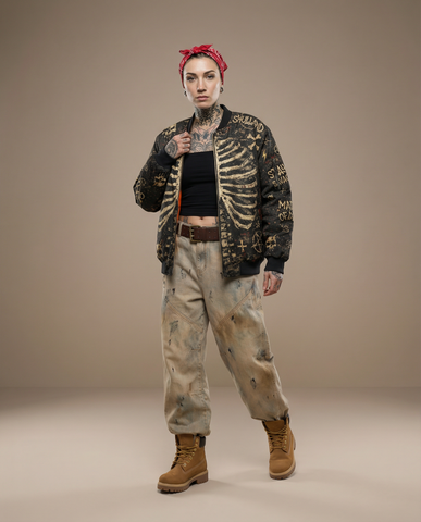 Ritual Spine Bomber Jacket