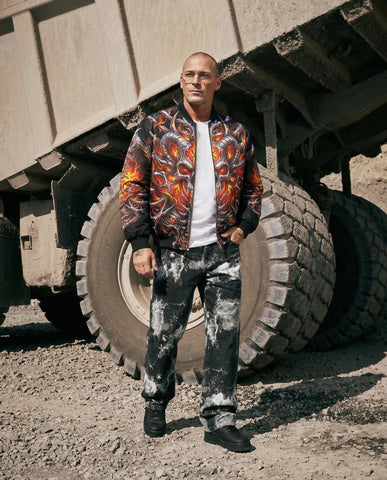 Demonic Spine Awakening Bomber Jacket