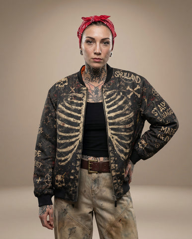 Ritual Spine Bomber Jacket