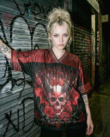 Demon Rose Mesh Jersey
