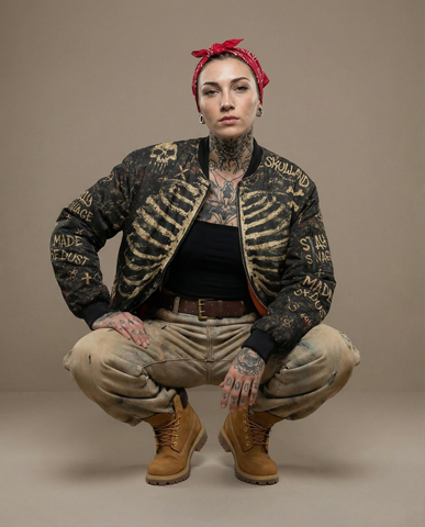 Ritual Spine Bomber Jacket