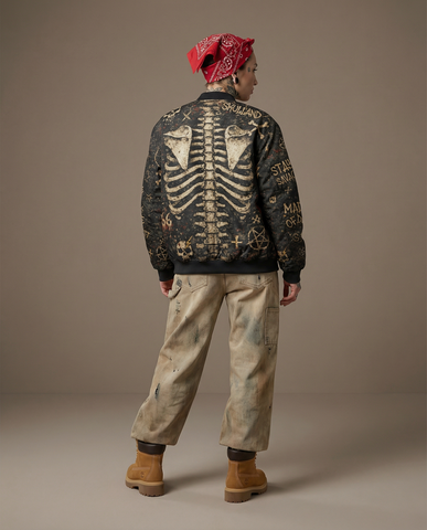 Ritual Spine Bomber Jacket