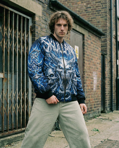 Born With My Demons Bomber Jacket