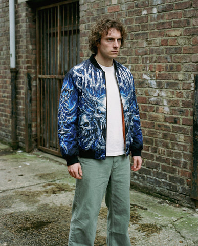 Born With My Demons Bomber Jacket