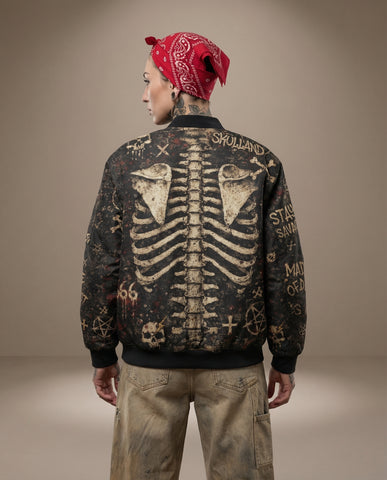 Ritual Spine Bomber Jacket