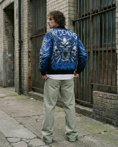 Born With My Demons Bomber Jacket