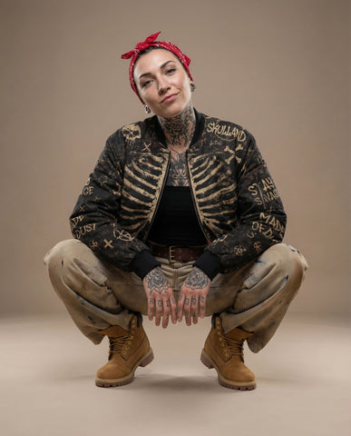 Ritual Spine Bomber Jacket