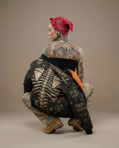 Ritual Spine Bomber Jacket