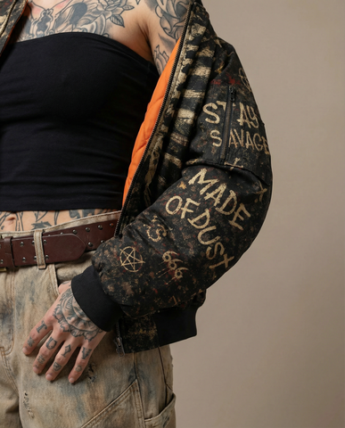 Ritual Spine Bomber Jacket