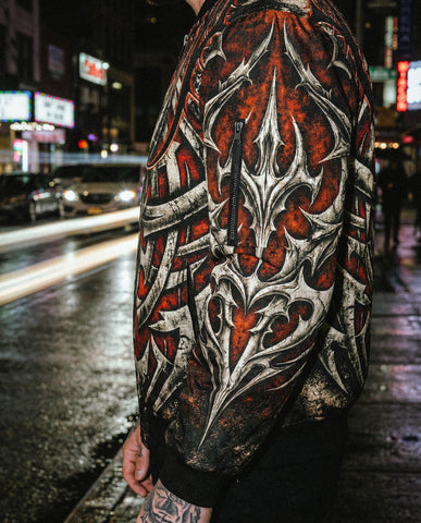 My Demons Hide Inside Bomber Jacket