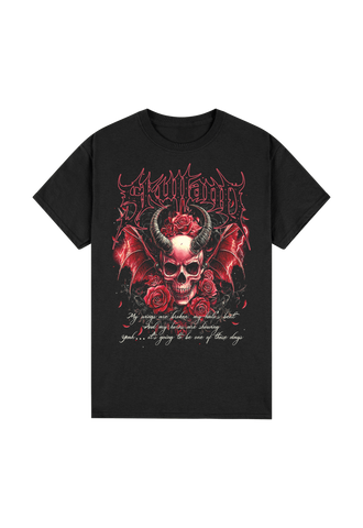 Demon Rose Cotton Shirt