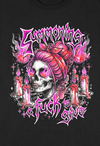 Summoning a F to Give Cotton Shirt