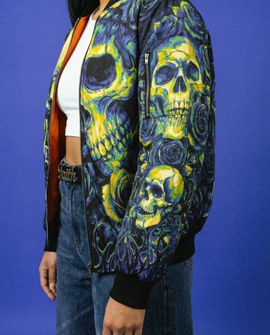 Love Me Like My Demons Do Bomber Jacket