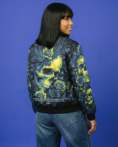 Love Me Like My Demons Do Bomber Jacket