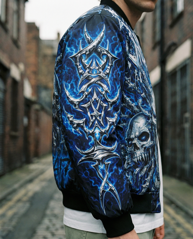 Born With My Demons Bomber Jacket