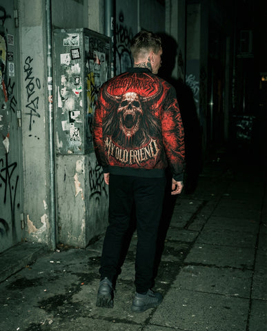 Hello Darkness My Old Friend Bomber Jacket