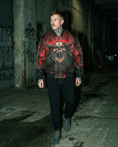 Hello Darkness My Old Friend Bomber Jacket