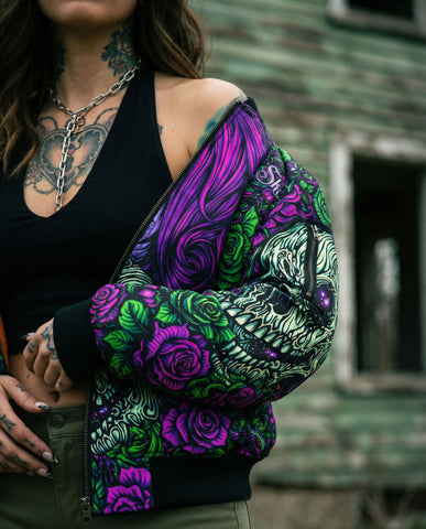 Hello Darkness My Old Friend Bomber Jacket