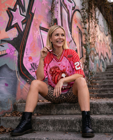 But Did You Die Mom Life Messy Bun Skull Mesh Jersey