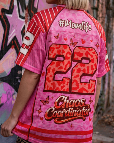 But Did You Die Mom Life Messy Bun Skull Mesh Jersey