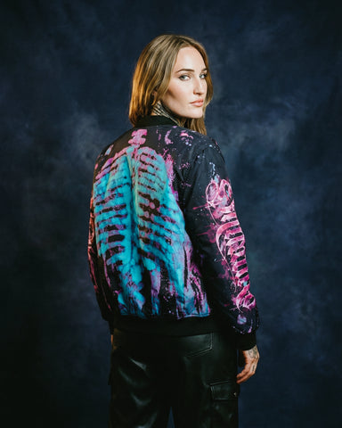 Electric Ribcage Bomber Jacket