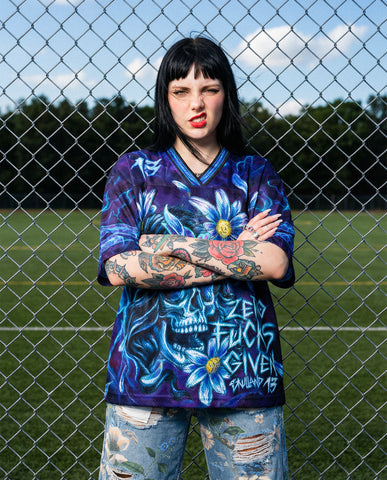 Rebel Bloom Mesh Jersey