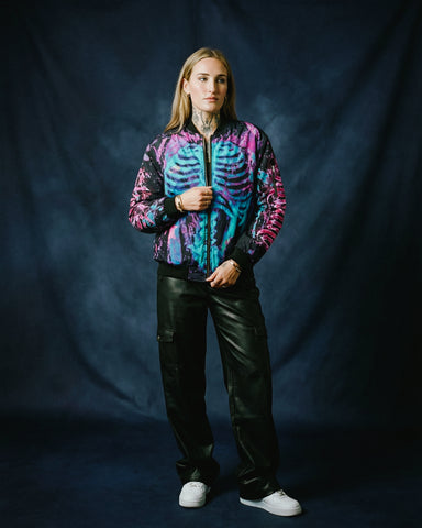 Electric Ribcage Bomber Jacket
