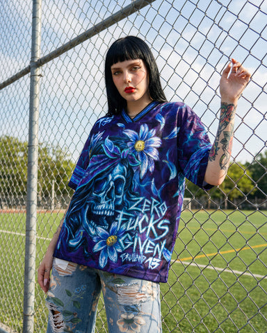 Rebel Bloom Mesh Jersey