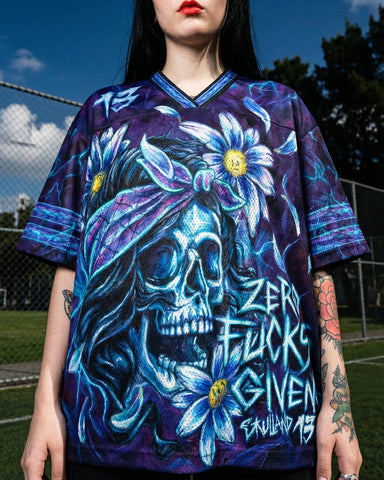 Rebel Bloom Mesh Jersey