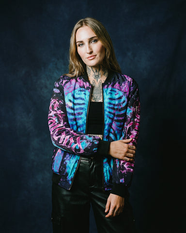 Electric Ribcage Bomber Jacket