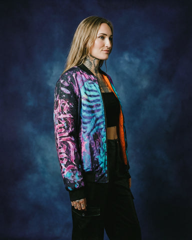 Electric Ribcage Bomber Jacket