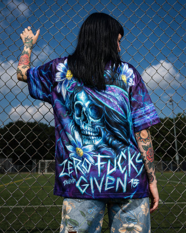 Rebel Bloom Mesh Jersey