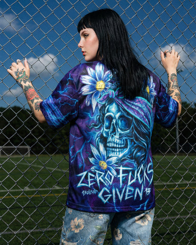 Rebel Bloom Mesh Jersey