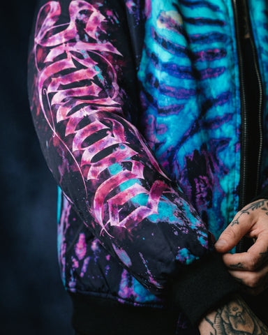 Electric Ribcage Bomber Jacket
