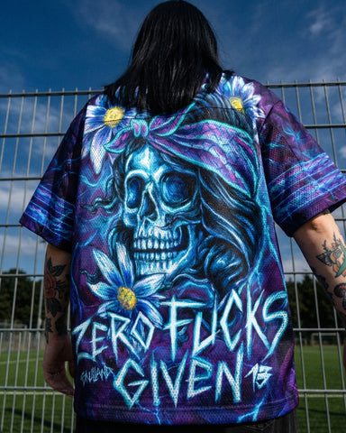 Rebel Bloom Mesh Jersey