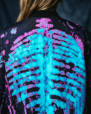 Electric Ribcage Bomber Jacket