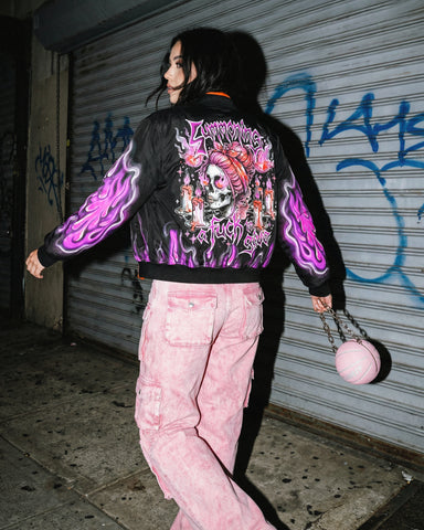 Summoning a F to Give Bomber Jacket