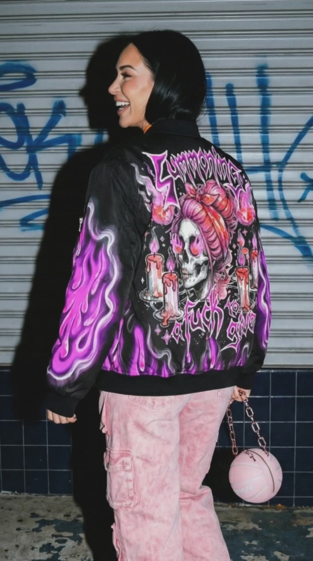 Summoning a F to Give Bomber Jacket