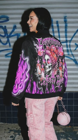 Summoning a F to Give Bomber Jacket