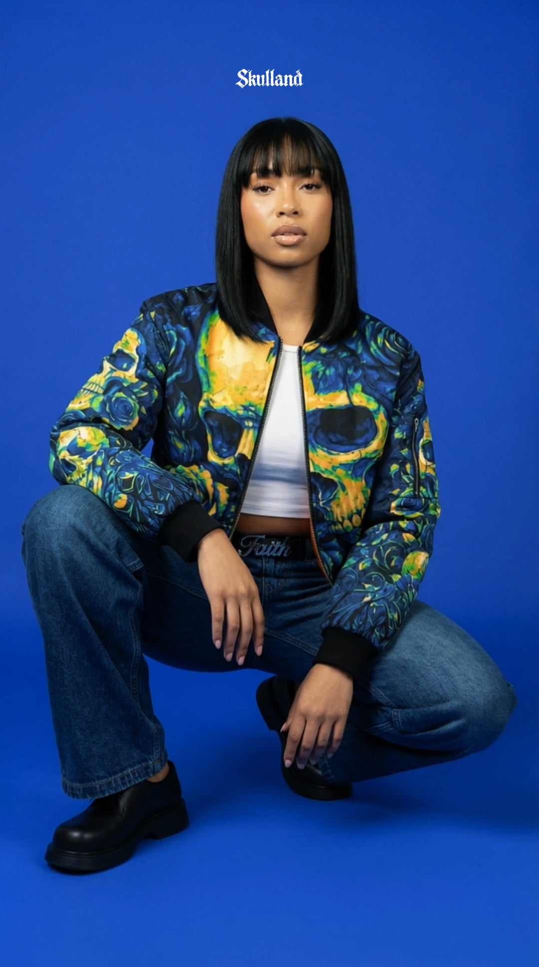 Love Me Like My Demons Do Bomber Jacket