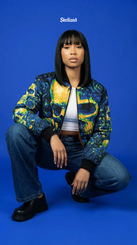 Love Me Like My Demons Do Bomber Jacket