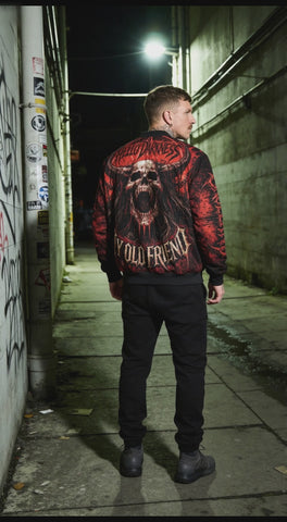 Hello Darkness My Old Friend Bomber Jacket